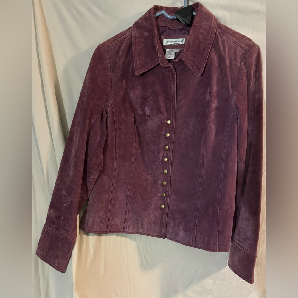 Coldwater Creek leather jacket-L
